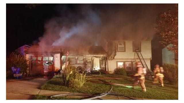 Family displaced after Columbia house fire