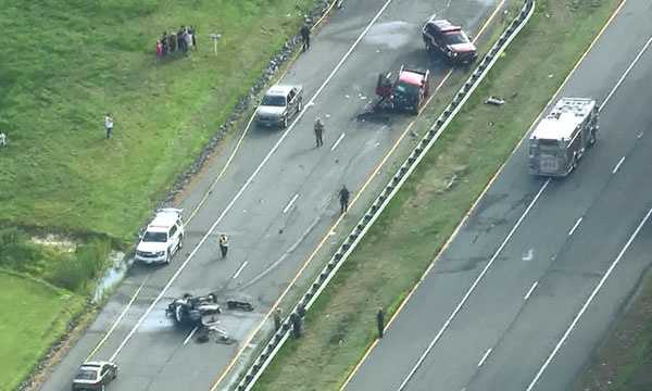 Images: Cecil County deputy injured in crash