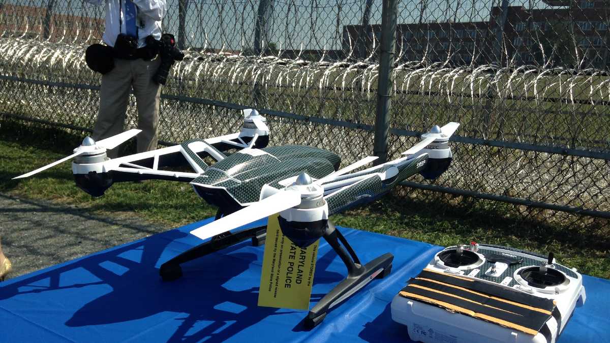 Images: Drone tries to deliver contraband to prison