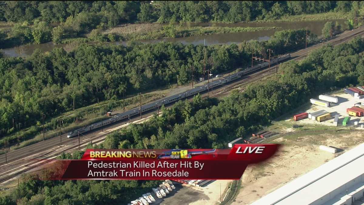 Pedestrian fatally struck by Amtrak train; Train service impacted