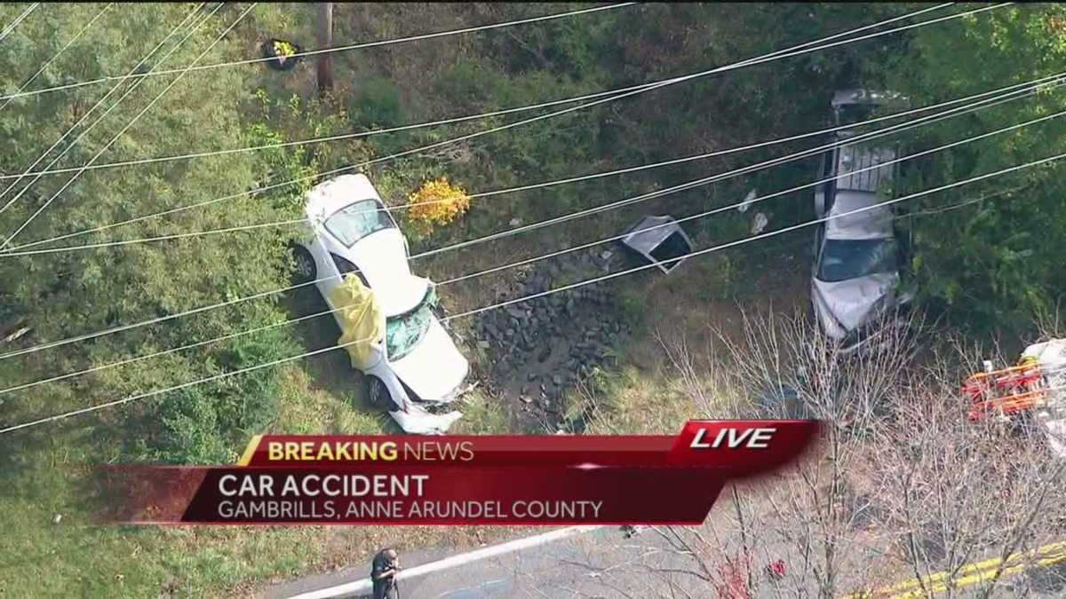 Woman killed, 3 injured in Gambrills crash