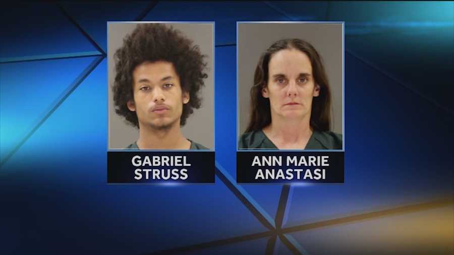 Police charge a woman, a 13-year-old girl and her 18-year-old boyfriend with murder in the slayings of two people earlier this month in Lothian. Anne Arundel County police said Ann Marie Anastasi was charged with first- and second-degree murder, and the use of a firearm in the commission of a felony in the deaths of her husband, Anthony Anastasi Jr., 40, and Jacqueline Riggs, 25. Her 13-year-old daughter is charged as a juvenile, and the teenager's 18-year-old boyfriend is also charged with murder.