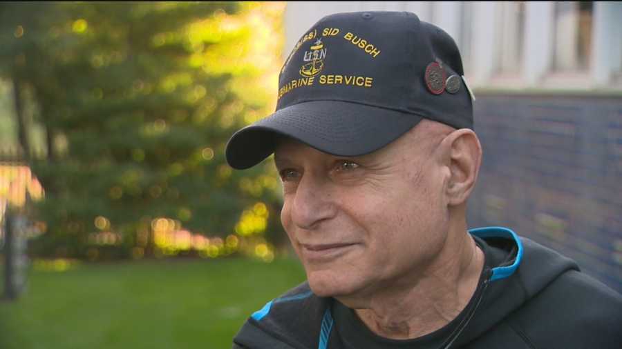 If you're cheering on the Baltimore marathon runners this weekend, look for a guy in the back of the pack holding an American flag. Sid Busch will be running in his 200th marathon Saturday, and he's motivated by more than just finishing the race: He's running for fallen soldiers.
