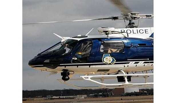 Baltimore County police helicopter