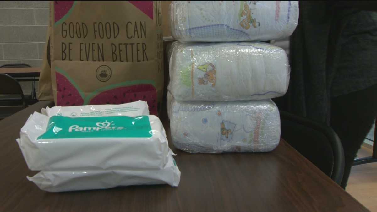 Nonprofit collects diapers for families in need