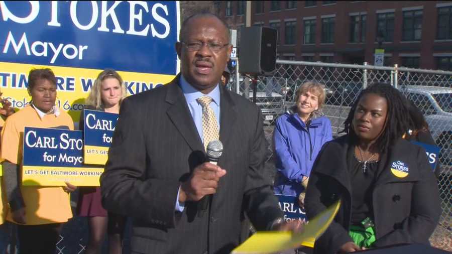 The race for mayor of Baltimore firmed up a bit when City Councilman Carl Stokes formally announced he is running for the city's top spot.