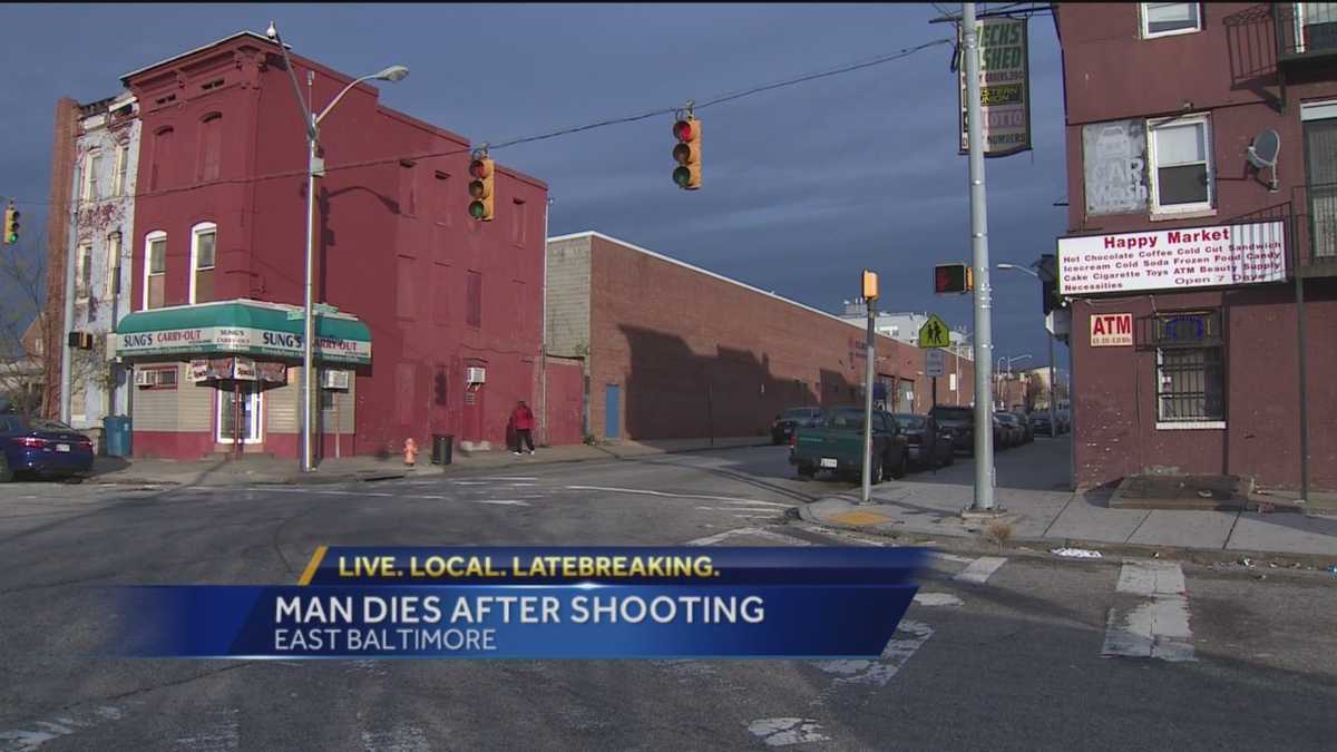 Police: Man fatally shot in east Baltimore