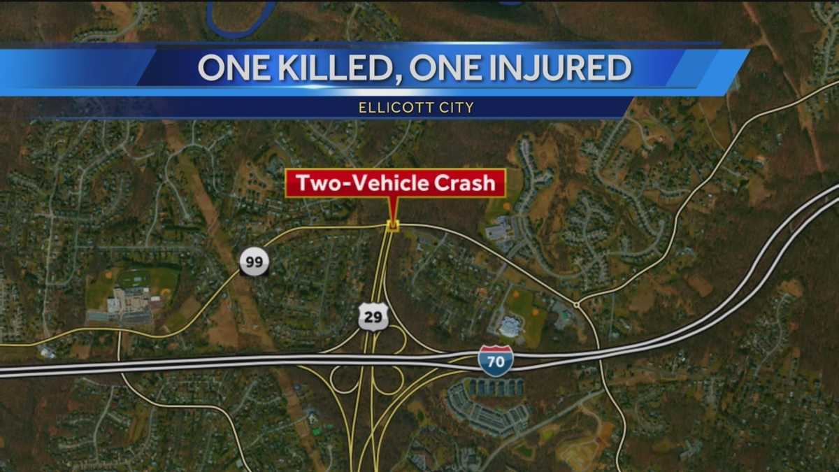 1 killed, 1 injured in 2car Ellicott City crash