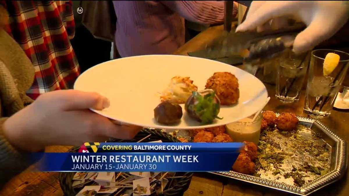 Winter Restaurant Week extended in Baltimore Co.