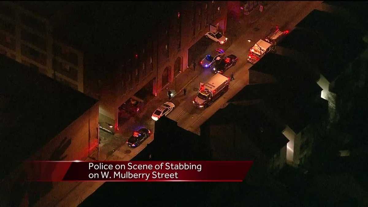 Man injured in Baltimore stabbing
