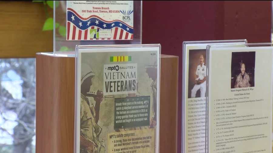 War stories can be found in countless books at any community library. But at the Baltimore County library in Towson, you can experience those stories in a different way: directly through the men and women who served.