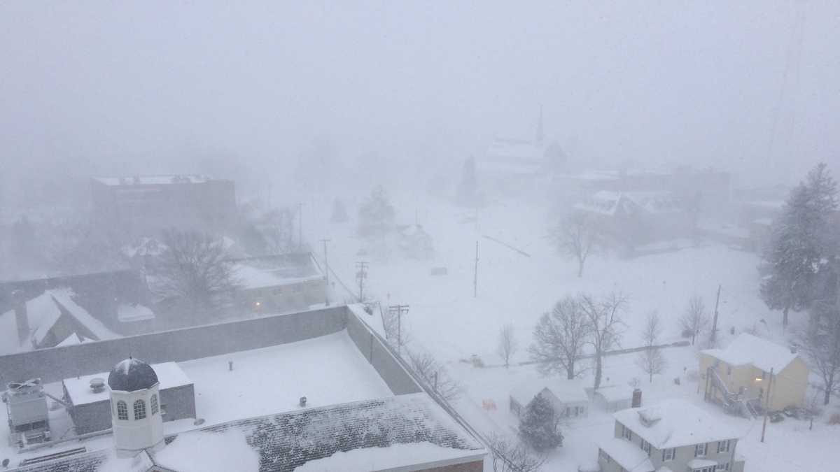 Photos January 2016 snow in Baltimore, Maryland