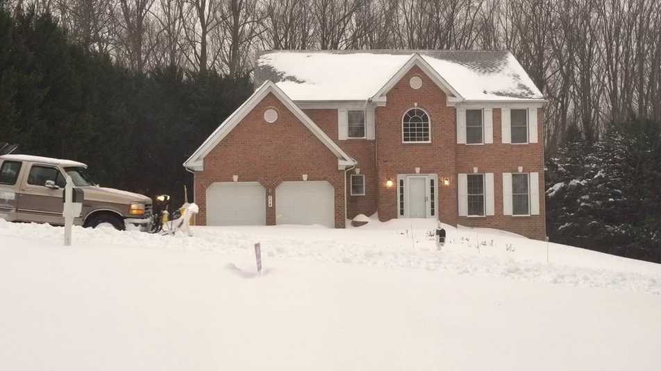 Photos January 2016 snow in Baltimore, Maryland