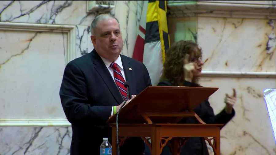 Gov. Larry Hogan delivered his second State of the State address Wednesday in Annapolis. Hogan's remarks focused on accomplishments during his first year in office and his plans for Maryland's future. The governor wanted the speech to have an overarching theme of unity and progress with an emphasis on bipartisan solutions for the state's problems.