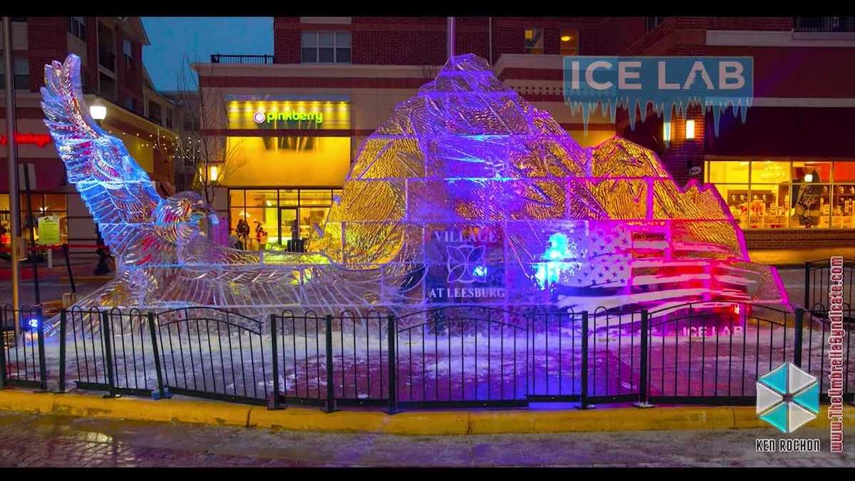 Sykesville hosts first-ever ice festival