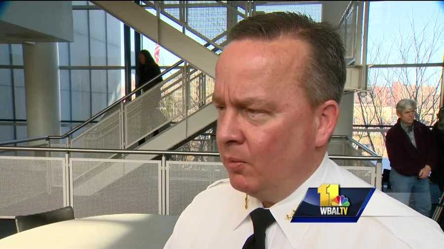 A new bill that would change state law governing police discipline and their rights is getting support from Baltimore's top cop. Baltimore Police Commissioner Kevin Davis will be among the witnesses Tuesday to argue against further influence by police unions in the disciplinary process. Last year's bill got nowhere. The proposal this year has broader support and is more far-reaching.