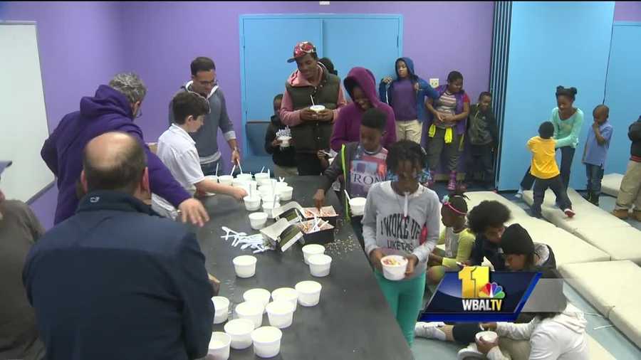 An ice cream party at the Penn North Kids Safe Zone focused on teaching neighborhood kids about success, respect and achievement. It's the kind of event that organizers say they need more of as they work to attract mentors to help with the program.