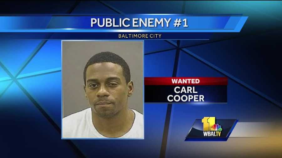 Baltimore City police have identified a suspect in the shootings of two senior citizens on Monday. City police identified Carl Cooper as Public Enemy No. 1, saying he is wanted in the shooting. Police said Cooper has a long criminal record.