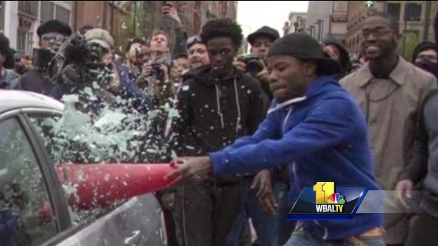 A high-profile case during April's unrest in Baltimore is now coming to an end. On Monday, a teenager caught on camera damaging a police car with a construction cone pleaded guilty. He also apologized.
