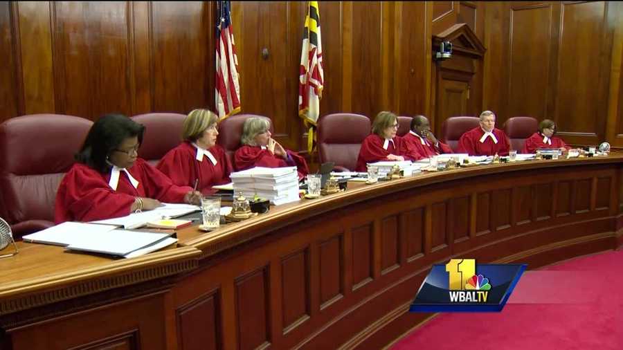 The seven-judge panel at the Court of Appeals heard arguments in Freddie Gray case.