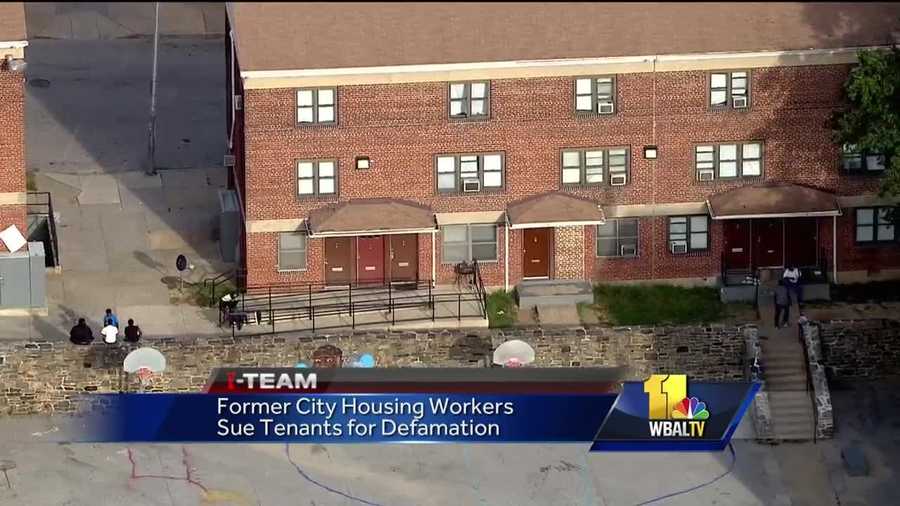 Two former Baltimore City housing workers involved in a sex-for-repairs scandal are suing the women who accused them. The maintenance employees filed a defamation lawsuit Thursday against 17 women, claiming they were fired from their jobs based on false allegations. The two former maintenance workers said they have suffered mental anguish and personal humiliation. They said they are seen as sexual predators, and that is why they are filing suit.
