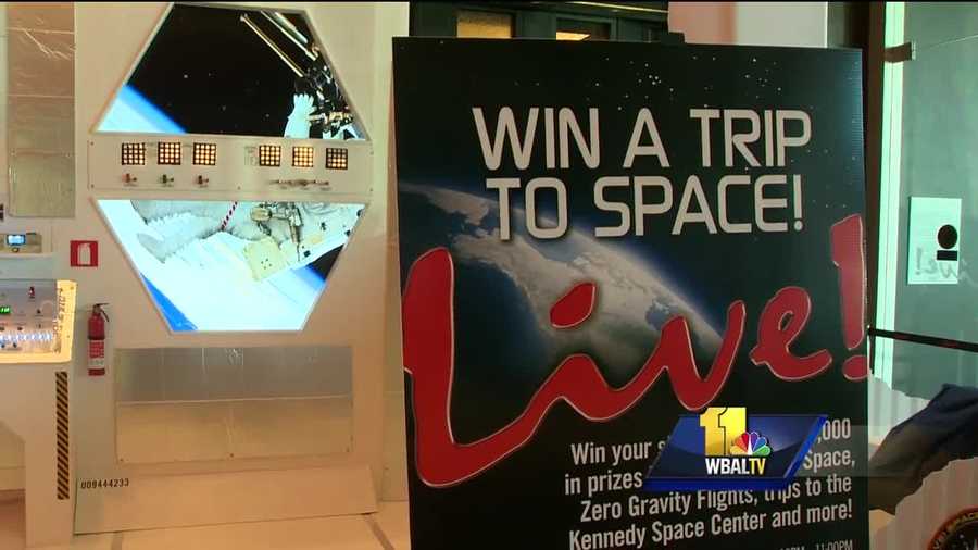 A Baltimore-area casino is offering the chance of a lifetime. Throughout March, Maryland Live! Casino is giving away $400,000 in prizes, including four free trips to outer space. Very few people know what that is like, but one astronaut shared his experience with others.