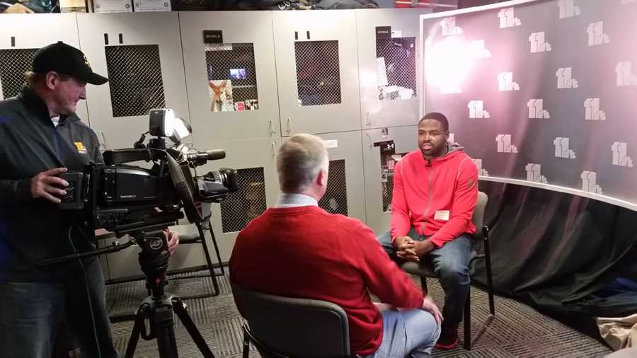 Torrey Smith talks with 11 Sports' Pete Gilbert about his upcoming event.