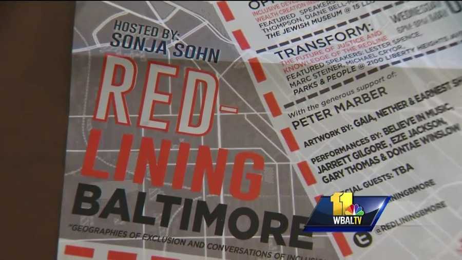 The images of violence during the unrest in the wake of the death of Freddie Gray almost a year ago will be etched in the minds of many of those in Baltimore for years to come. In April, Johns Hopkins University tackles the underlying issues of that unrest in a series called "Redlining Baltimore."