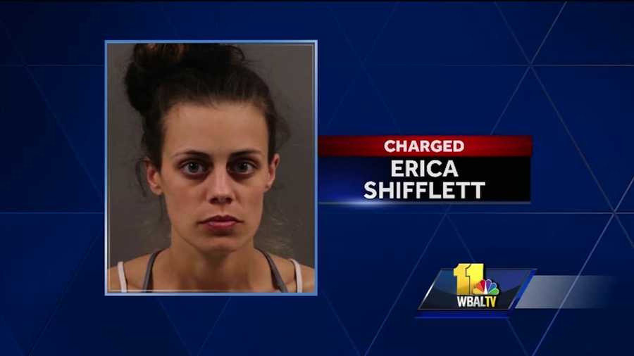 A woman is in police custody after police said she shot her husband and 7-year-old son Saturday night. Baltimore County police said the woman, identified as Erica Nicole Shifflett, 30, was taken into custody. Police said she arrived at about 7 p.m. at a house in the 7300 block of School Avenue in Dundalk to take the couple's son and got into a fight with her husband over custody of the boy.