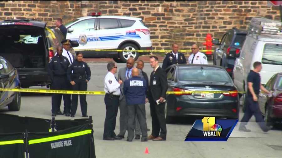 Two armed men were shot and killed Thursday afternoon in a police-involved shooting in east Baltimore.