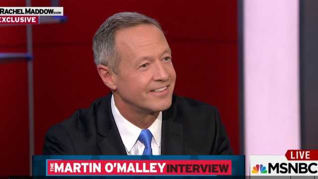 Martin O'Malley interview on MSNBC
