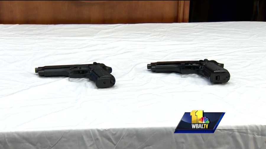 A 13-year-old Baltimore boy, shot by city police Wednesday, is recovering tonight. Police say he was carrying a pellet gun, but officers thought it was a semi-automatic pistol. The weapons is the kind of realistic, replica gun that was recently the target of state lawmakers. Del. Jill Carter recently tried to pass a bill banning those guns, but it never got out of committee.