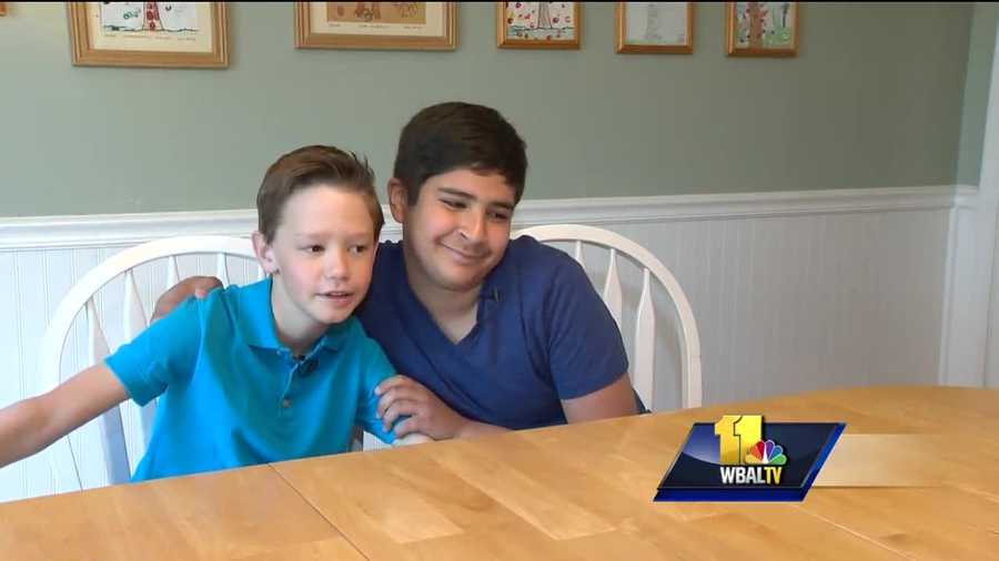 A Harford County 10-year-old boy is proving you don't have to be an adult or raise a lot of money to make a difference.