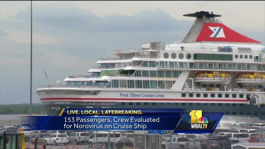 More than 150 people aboard the Balmoral fell ill. The Centers for Disease Control and Prevention said tests were positive for norovirus. The Balmoral, which was carrying more than 1,400 passengers and crew, and had left Great Britain on April 16. The ship arrived Thursday, a day early, at a port in Norfolk, Virginia, after 153 of the passengers and crew reported being ill during the ship's voyage.