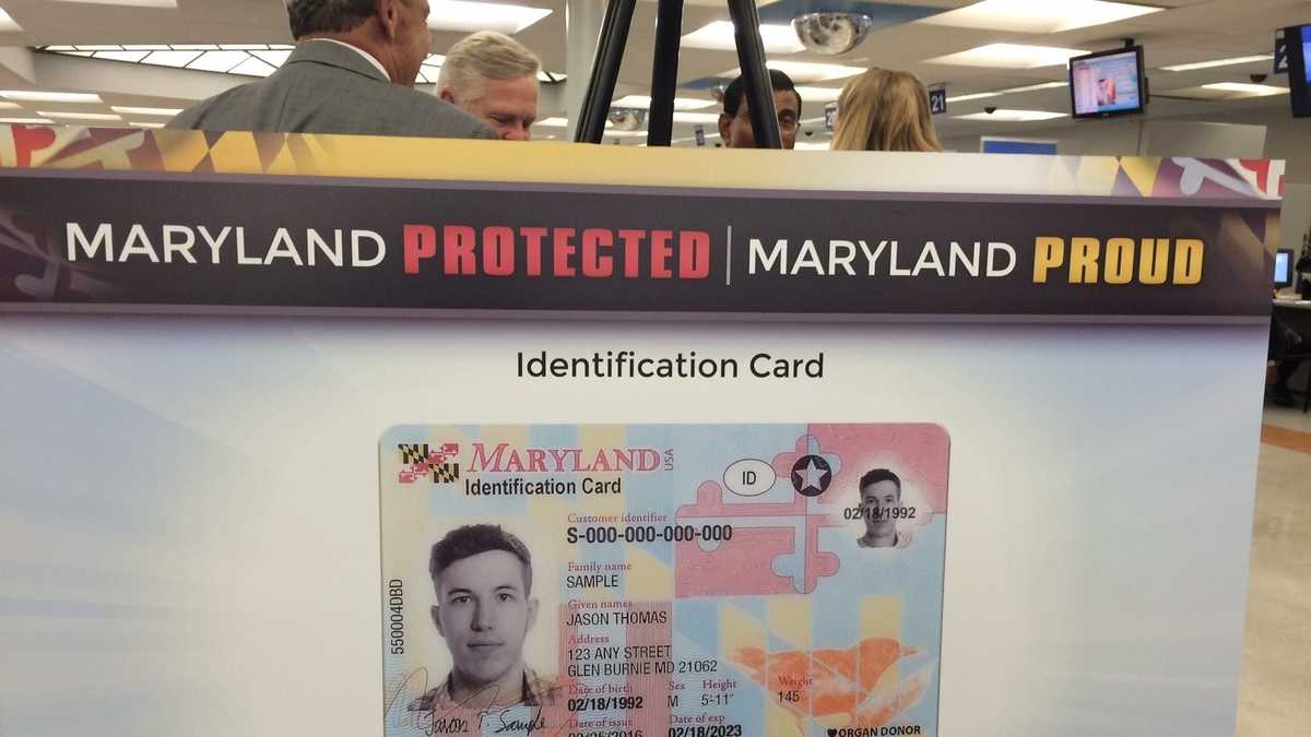 Images: What do the new Maryland driver's licenses look like?