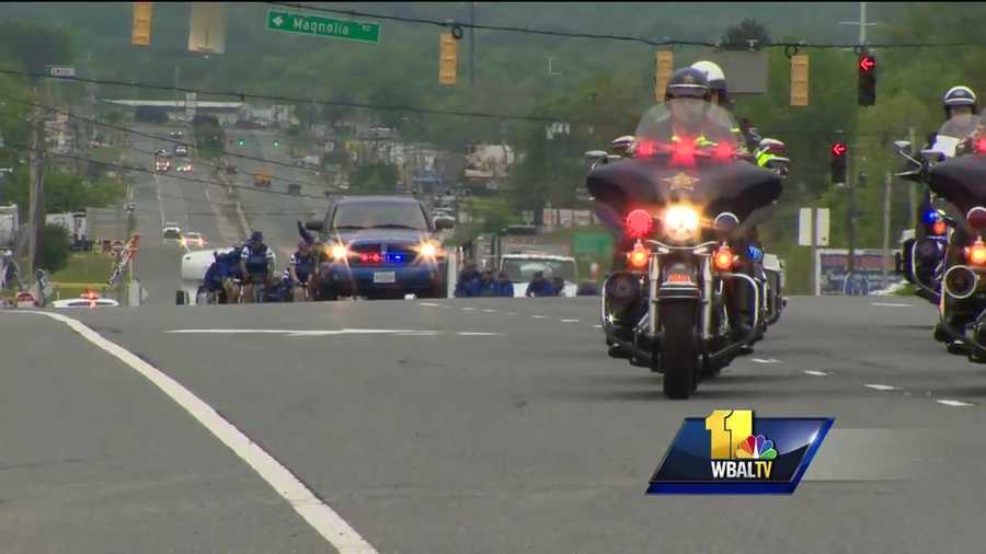 A group of law enforcement officers in the middle of a four-day, 280-mile bike ride from Philadelphia to Washington, D.C., made a special stop Wednesday in Harford County. The officers, a combination of men and women who were both active and retired, are on a unity tour in honor of those killed in the line of duty.