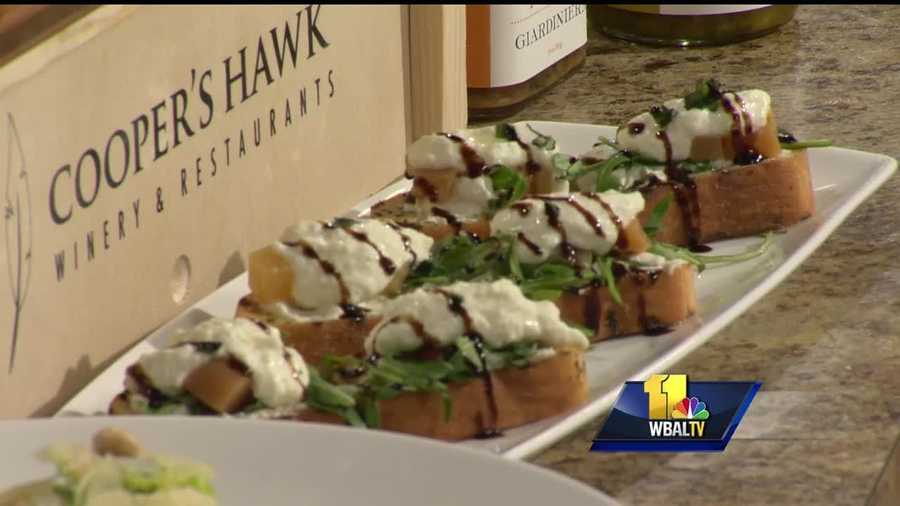 Matt McMillin from Cooper's Hawk Winery and Restaurants shows how to make one of their newest salads.