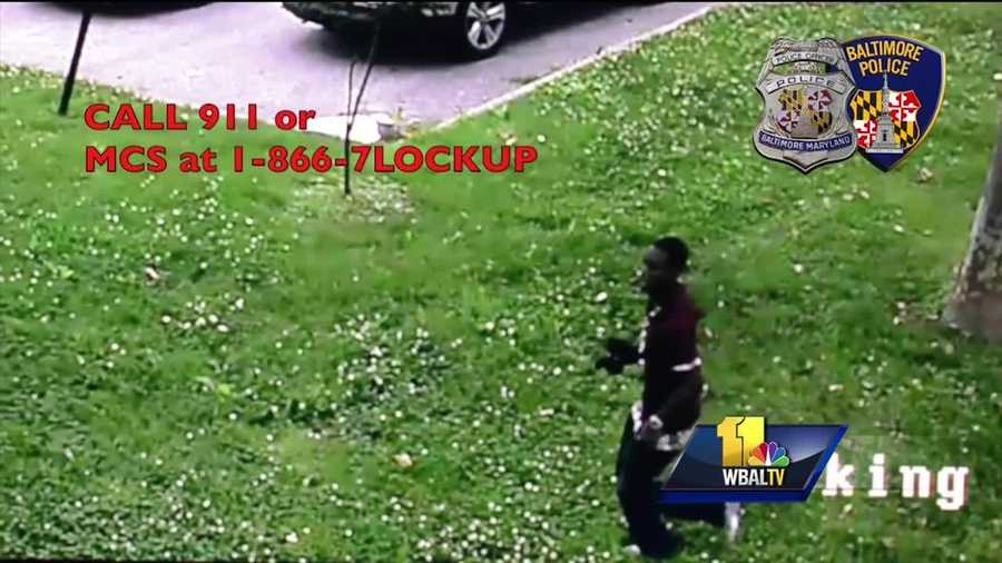Baltimore police are investigating a botched armed robbery outside a city school Friday afternoon.