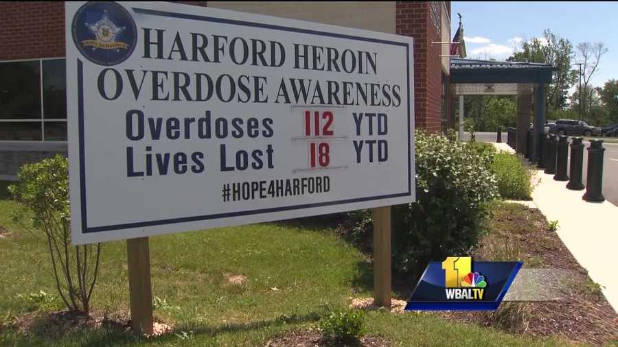 Members of Congress held a discussion Monday about a serial killer in Harford County -- heroin. Every Monday, the Harford County Sheriff's Office updates numbers on a big sign and others to reflect the increasing number of heroin overdoses and deaths. There have been 112 overdoses that they know of so far this year, 18 of which were fatal. The Sheriff's Office is setting up 2016 for another spike in statistics. As of Monday, the county has seen a 50 percent increase in overdose deaths compared to last year, and an 84 percent increase in nonfatal overdoses.