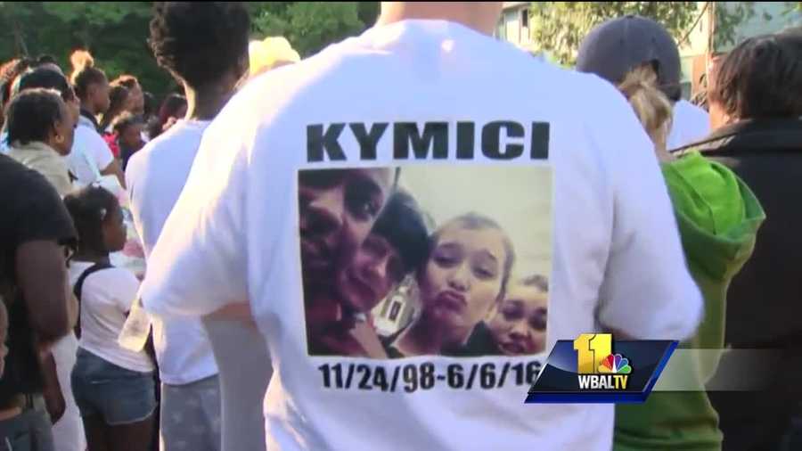 How do you say goodbye to a young woman full of promise? That was a difficult task Wednesday night for dozens of people in Annapolis. Annapolis police said the boyfriend of 17-year-old Kymici Brown is responsible for her death. The loss of this teenager's life is hitting her community hard.