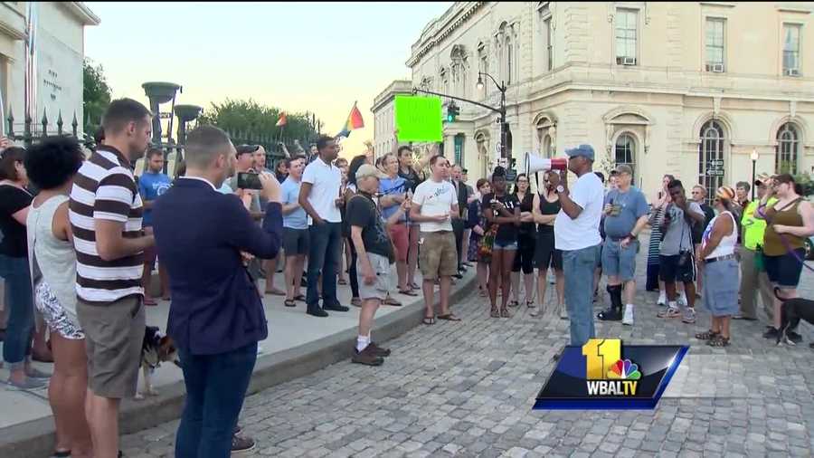 People in Baltimore and across the state are reflecting and leaning on each other as they realize the magnitude of Sunday's shooting in Orlando that left 50 people dead and dozens. There were several vigils in Baltimore on Sunday night as a show of solidarity with those in Orlando. Many said they felt shock, horror and grief when they heard about the shooting.