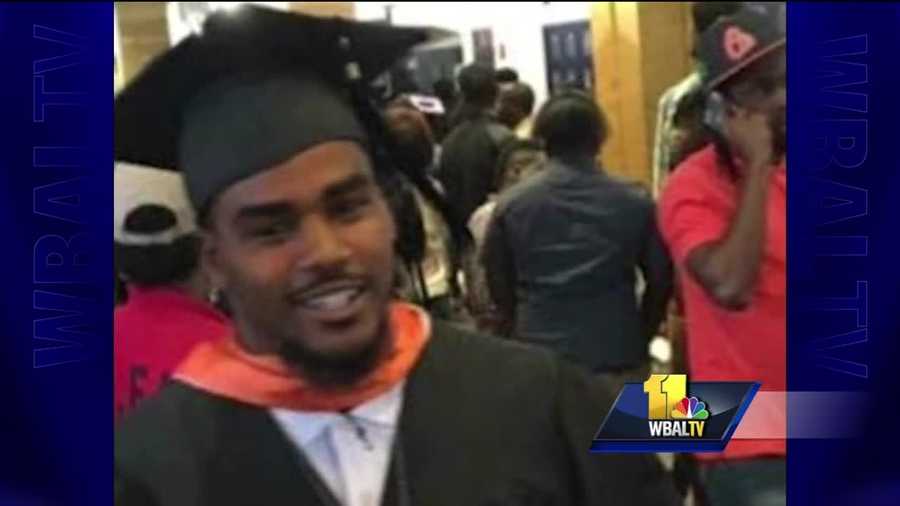 Baltimore police are looking for the person they said killed a recent Morgan State University graduate. Chris Collins was shot Tuesday night on Glenwood Avenue, not far from the Alameda. His homicide is one of 127 recorded in Baltimore so far in 2016.