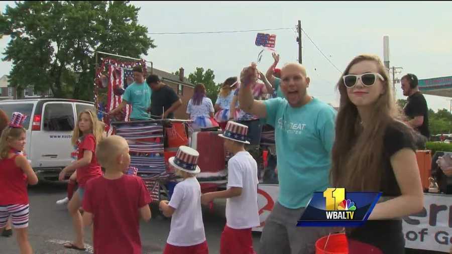 The Dundalk Fourth of July parade is an 82-year tradition. This year's theme is "Celebrating the American Dream." It's a celebration that featured everyone from veterans to first responders and even politicians, including Gov. Larry Hogan.