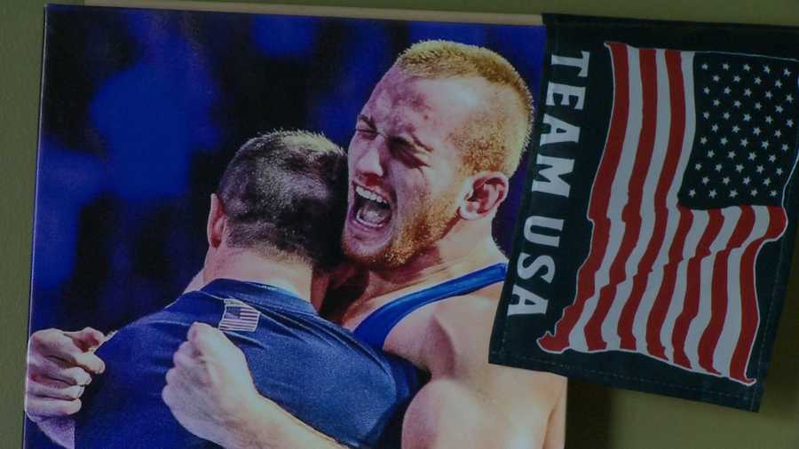 Kyle Snyder, 20, of Carroll County, will represent the U.S, as a member of the Olympic wrestling team in Rio.