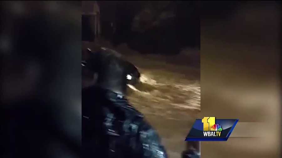 Among the flooding and devastation are stories of people finding the best in themselves. On Saturday, during the worst of the flooding, a group of people formed a human chain and, at no small risk to themselves, rescued a woman trapped in her car in the raging water. One of the men lost his footing and almost got swept away himself.