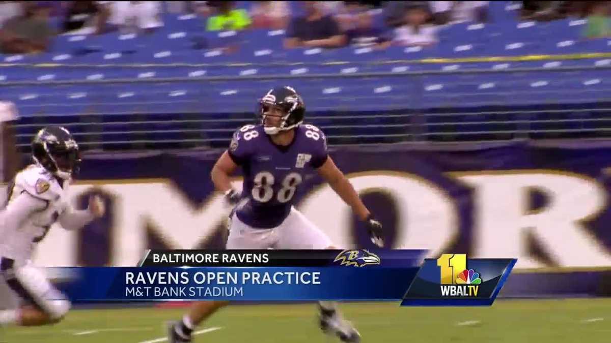 Photos Ravens open practice