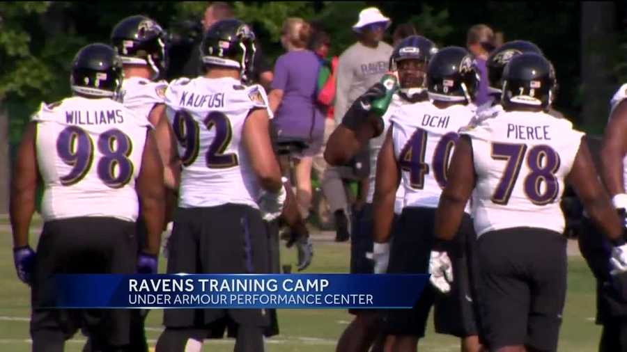 Ravens rookie defensive end Bronson Kaufusi suffered a broken ankle during Thursday’s practice at the Under Armour Performance Center in Owings Mills.