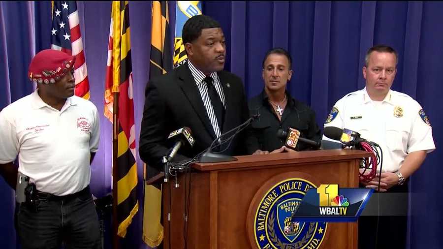 The Guardian Angels, an actor and comedian and the Baltimore Police Department are partnering to work on some very serious solutions.