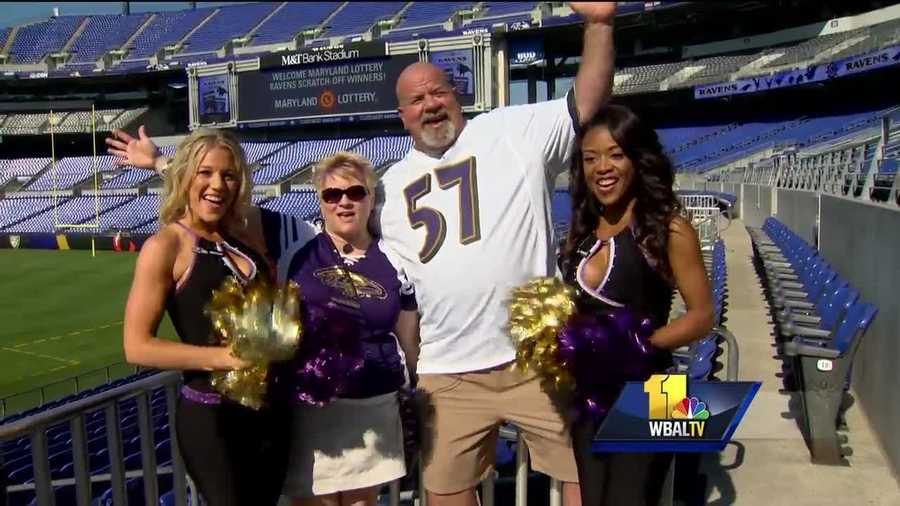 Several lucky Ravens fans will watch every home game this season at M&T Bank Stadium thanks to the Maryland Lottery, as My Lottery Rewards Ravens-themed drawings give losing tickets new life.
