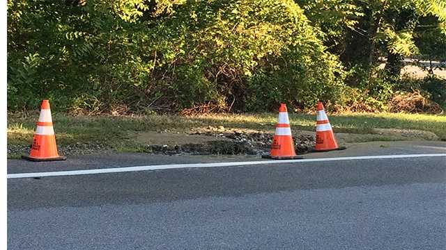 Hundreds of customers are without water service after a water main break Tuesday in the 1800 block of Turkey Point Road in Essex, according to the Baltimore Department of Public Works.